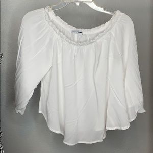 Off shoulder top